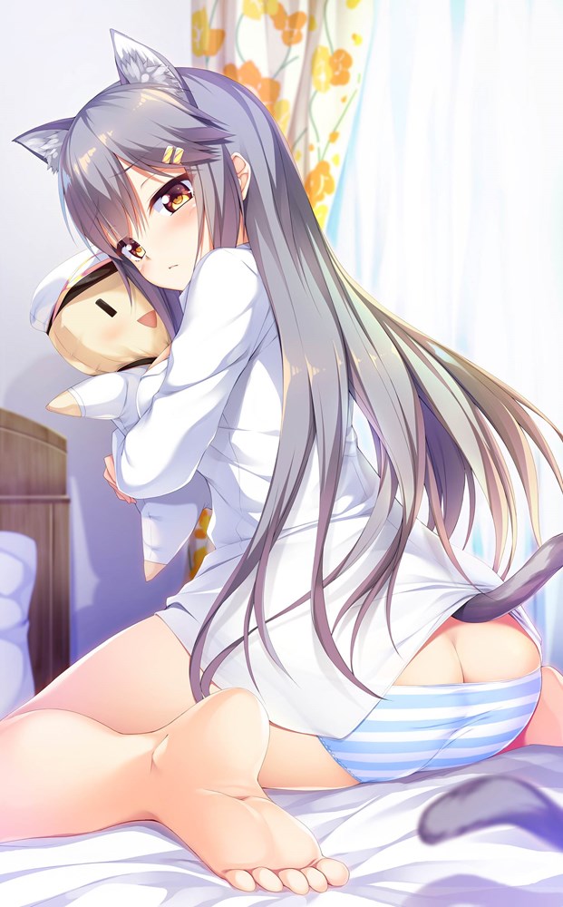 【二次】究極！横縞パンティー！しましまぱんつ画像【エロ】　その２